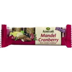 Bio Mandel-Cranberry Fruchtschnitte 75G