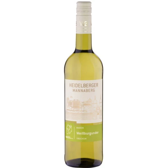 Von Baden Heidelberger Weißburgunder Trocken 0,75L 3 Von Baden Heidelberger Weißburgunder Trocken 0,75L
