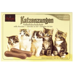 Katzenzungen Vollmilch 100G