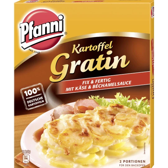 Kartoffel Gratin 400G 3 Kartoffel Gratin 400G