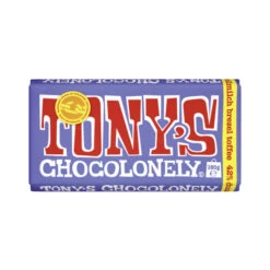Chocolonely Dunkle Vollmilchschokolade 42% Brezel Toffee 180G