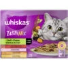Whiskas Tasty Mix Chefs Choice In Sauce 12x 85G -Purina Verkäufe whiskas tasty mix chefs choice in sauce 12x85g